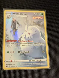 Abomasnow - TG01/TG30 - Genuine Holo Rare Pokemon Card - NM/M - Image 1