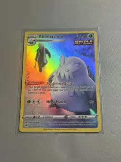 Abomasnow TG01/TG30 Holo Astral Radiance Trainer Gallery Pokemon NM - Image 1