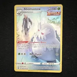 Pokemon TCG Abomasnow TG01/TG30 Astral Radiance TG Ultra Rare Holo 140 HP - Image 1