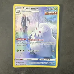 Pokemon TCG Abomasnow Holo Rare Trainer Gallery TG01/TG30 Astral Radiance - Image 1