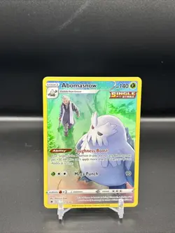 Abomasnow TG01/TG30 Swsh10 Astral Radiance Trainer Gallery Holo Pokemon TCG - Image 1