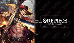 Mihawk One Piece Playmat With Zones OPCG TCG CCG Trading Card Game Play Mat 3mm - Image 1
