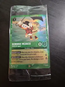 Scrooge McDuck - S.H.U.S.H. Agent 36 Disney Lorcana Promo Cards Holo Sealed - Image 1