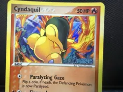 Vintage Pokemon TCG Cyndaquil #54/115 Unseen Forces Reverse Holo Stamped LP - Image 3