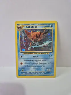 Pokemon TCG Kabutops Holo Rare Card Neo Discovery 6/75 Unlimited NM - Image 1