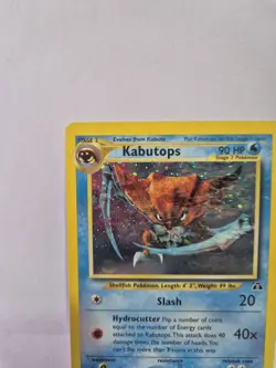 Pokemon TCG Kabutops Holo Rare Card Neo Discovery 6/75 Unlimited NM - Image 3