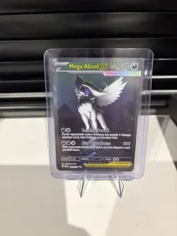Pokemon TCG Mega Evolution Mega Absol EX SIR 180/132 NM PACK FRESH - Image 1