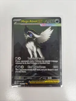 Pokemon TCG Mega Evolution Mega Absol EX SIR 180/132 NM PACK FRESH - Image 1