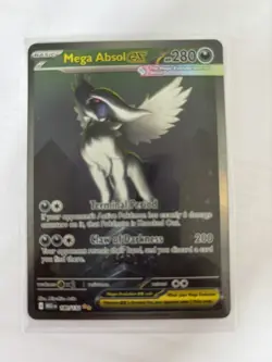 Pokemon TCG Mega Evolution Mega Absol EX SIR 180/132 NM PACK FRESH - Image 1