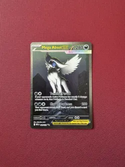 Pokemon TCG Mega Evolution Mega Absol EX SIR 180/132 NM PACK FRESH - Image 1