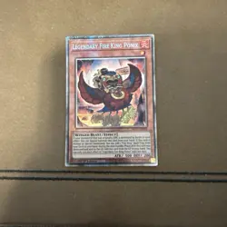 1X NM Legendary Fire King Ponix - MP25-EN048 - Starlight Rare 1st Ed YuGiOh - Image 1
