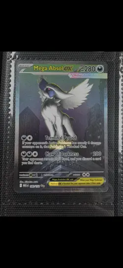 Pokemon TCG - Mega Absol EX - SIR 180/132 - Mega Evolution - Image 1