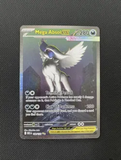 Pokemon TCG Mega Absol EX Sir 180/132 Mega Evolution - Image 1