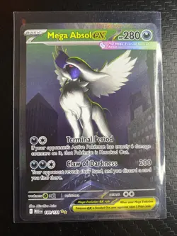 Pokemon TCG - Mega Absol EX - SIR 180/132 - Mega Evolution - Image 2