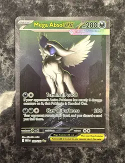 Pokemon TCG - Mega Absol EX - SIR 180/132 - Mega Evolution - NM/M: Pack fresh - Image 1