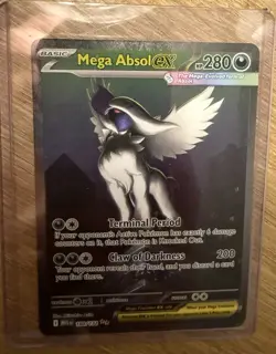Pokemon TCG - Mega Absol EX - SIR 180/132 - Mega Evolution - NM/M: Pack fresh - Image 1