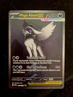Pokemon TCG - Mega Absol EX - SIR 180/132 - Mega Evolution - NM/M: Pack fresh - Image 1