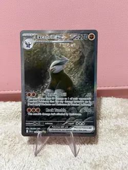 Excadrill ex - 168/086 - SIR - Black Bolt - Pokemon Card - NM/M - Image 1