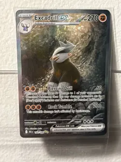 Pokemon TCG Excadrill EX Sir 168/086 SV11B Black Bolt NM/M Condition - Image 1