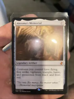 Akroma's Memorial Time Spiral Remastered Regular Card NM Condition - Image 1