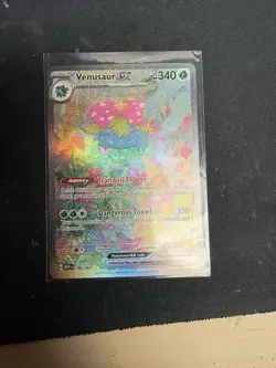 Pokemon Venusaur EX 198/165 Sir Scarlet & Violet 151 TCG Card NM - Image 1