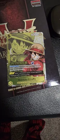 Monkey.D.Luffy (Winner Pack 2026 Vol. 2) P-106 One Piece Promotion Cards Foil - Image 2