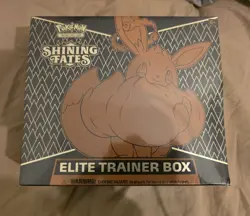 Pokemon Shining Fates Elite Trainer Box, ETB, New & Sealed (small tear) - Image 1