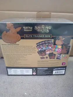 Pokemon TCG Shining Fates Elite Trainer Box ETB New + Sealed - Image 4