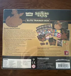 Pokemon TCG - Shining Fates Elite Trainer Box - ETB – Factory Sealed - Image 2