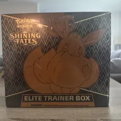 Pokemon Shining Fates Elite Trainer Box Eevee Sealed New See Pics Minor Scratch - Image 1