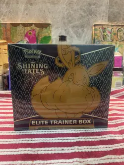 Pokemon TCG - Shining Fates Elite Trainer Box - ETB – Factory Sealed - Image 1
