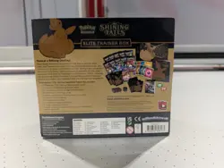 Sealed Pokemon TCG Shining Fates Elite Trainer Box - Image 2