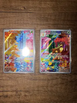 Pokemon TCG - Deerling 165/162 & Sawsbuck 166/162 IR - Temporal Forces - Image 1