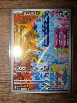 Pokemon TCG - Deerling 165/162 & Sawsbuck 166/162 IR - Temporal Forces - Image 2