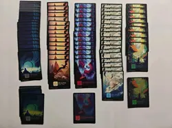 Magic The Gathering: Lost Caverns of Ixalan Land Lot - 6 Foil And 72 Non-Foil - Image 1