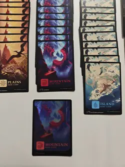Magic The Gathering: Lost Caverns of Ixalan Land Lot - 6 Foil And 72 Non-Foil - Image 4