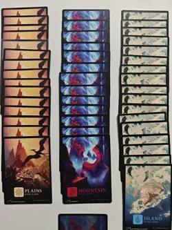 Magic The Gathering: Lost Caverns of Ixalan Land Lot - 6 Foil And 72 Non-Foil - Image 5