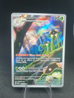 Toedscruel 185/182 Illustration Rare Paradox Rift Pokemon Card NM - Image 1