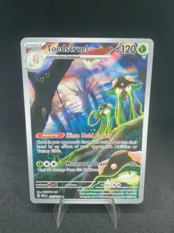Toedscruel 185/182 Illustration Rare Paradox Rift Pokemon Card NM - Image 2