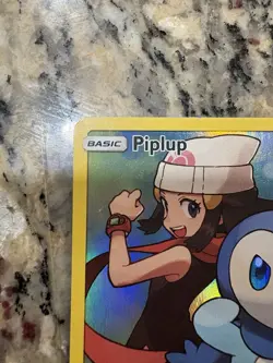 Pokemon TCG Piplup 239/236 Cosmic Eclipse Secret Rare Full Art Holo ENG 2019 - Image 2