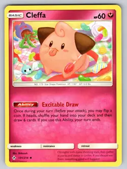 Cleffa 131/214 Uncommon Unbroken Bonds Pokemon Near Mint - Image 1