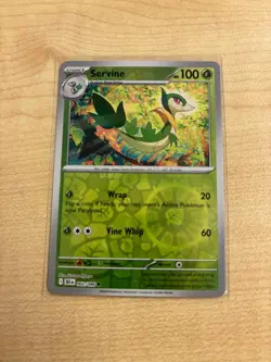 Servine - Reverse Holo : SV-10.5 Black Bolt - Pokemon TCG - 002/086 - Image 1
