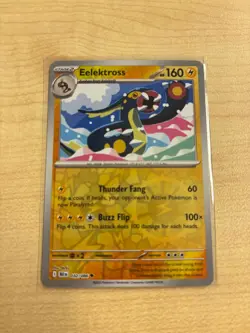 032/086 Eelektross : (Reverse Holo) Card : SV-10.5 Black Bolt : Pokemon TCG - Image 1
