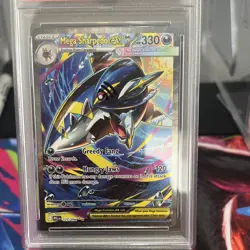 Pokemon TCG Mega Sharpedo ex SIR 127/094 Phantasmal Flames PSA 10 - Image 3