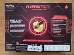 Pokemon TCG Flareon VMAX Premium Collection Box SWSH179 SWSH180 Evolving Skies - Image 3