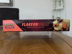 Pokemon TCG Flareon VMAX Premium Collection Box SWSH179 SWSH180 Evolving Skies - Image 5