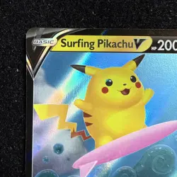 Pokemon TCG Surfing Pikachu V Celebrations 008/025 Holo Ultra Rare - Image 3