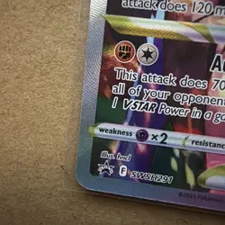 Pokemon TCG Lucario VSTAR SWSH291 Crown Zenith Promo Near mint - Image 3