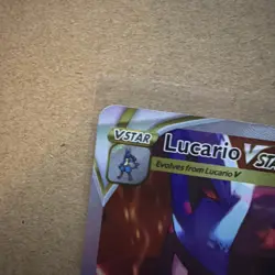 Pokemon TCG Lucario VSTAR SWSH291 Crown Zenith Promo Near mint - Image 4