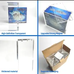 8 X Defected Pokemon ETB Acrylic Case 8mm For Elite Trainer Box Display Case UV - Image 4